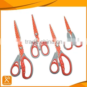 Different Size Household Scissors With Pattern Printing on Blades thumbnail-1