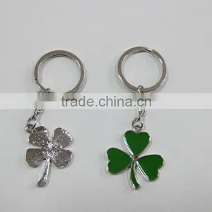 3 and 4 Leaf Clover Keychain /keyring thumbnail-2