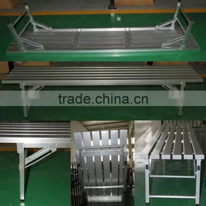 Aluminum Folding Bench,Garden Bench thumbnail-1