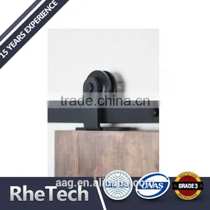 Carbon Steel Powder Coating Sliding Door Roller And Track Anti Jump Wooden Door Stop Hardware thumbnail-1