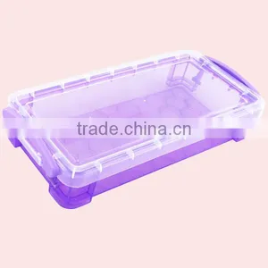 Colorful Large Size Plastic Storage Case With Handle thumbnail-3
