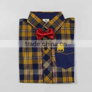 2016 New Design Boy's Shirt /100% Cotton Paid Embroidered Shirt thumbnail-3