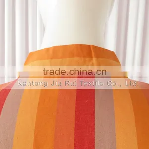 Orange/Red Stripe Sweat Steaming Clothes Elastic Waist Clothes Couples Pajamas Short Sleeve Top+Pants Pajamas for Sauna thumbnail-5