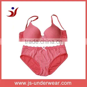 Ladies Wholesale Fashion Nylon Printed Bra Underwear for Mexico Market thumbnail-1