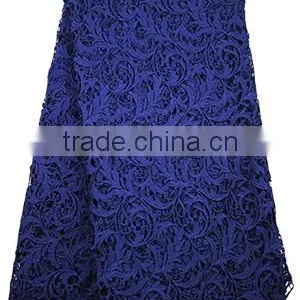 100% Cotton Textile Guipre Lace Fabric Embroidery African Lace Fabrics thumbnail-4