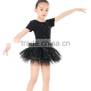 2017 Newest Beauty Girls Bowknot Flower Princess Party Chiffon Kids Tutu Dress thumbnail-1