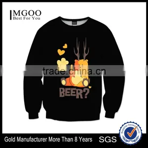OEM/DOM Wholesale Mens Sweatshirt Without Hood French Terry Wholesale Sweatshirt Long Sleeve Latest Design Sweatshirt For Women thumbnail-5