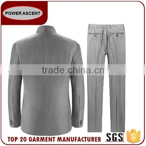 Wholesale Stand Collar 2-Button Formal Dresses Wear For Men thumbnail-2