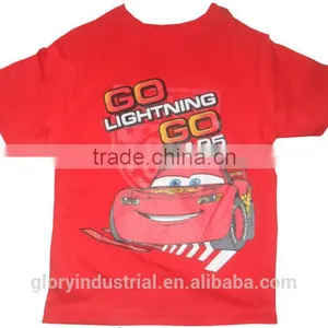 Boys New Design Custom Tshirt Cars-PLEX Printing thumbnail-1