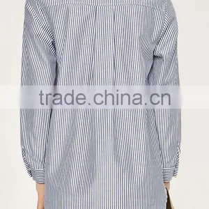 Runwaylover EY2369B 2017 Women Fashion Embroidery Stripe Blouse thumbnail-3