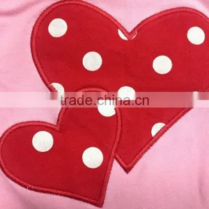 Baby Girls Heart Dress Valentines Dress With Matching Headband and Chunky Necklace Set thumbnail-4