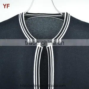 Open Chest Wool Cardigan Sweater Design For Women thumbnail-3