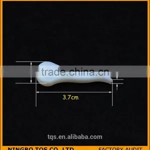Garment Accessory Without Teeth Shirt Packing White Plastic Clips thumbnail-3