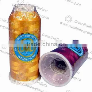 100% Polyester Rayon Embroidery Thread thumbnail-1