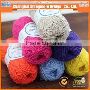 China Cotton Knitted Yarn Supplier Offer a Low Cotton Yarn Price for Crochet Yarn thumbnail-6
