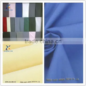100% Cotton Solid Color Workwear Uniform Fabric Fabric thumbnail-1