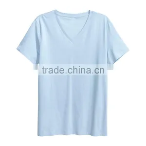 2017 Hot Sale Soft And Confortable Women Wear Blank Tshirt thumbnail-1