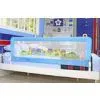 Extra Long Toddler Bed Rail For Queen Bed With Cartoon Print Mesh thumbnail-1