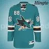 Plus Size Team Sports Apparel Sublimated Ice Hockey Jerseys for Mens thumbnail-1