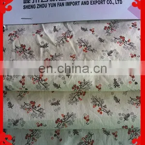 2014-2015 Latest Italy Design Pattern Small Flower Prnted Waxed Cotton Fabric thumbnail-3