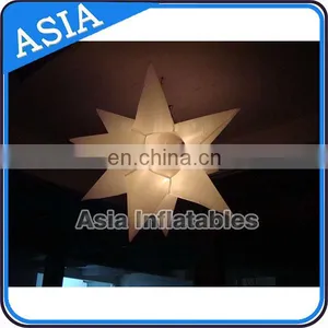 Colorful Lighting Star / Inflatable Hanging Light Balloon for Night Club thumbnail-1