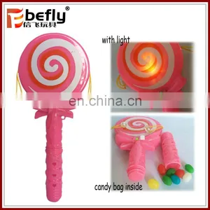 Chinese Jelly Bean Candy With Toy Plastic Lighting Rattle Drum thumbnail-4