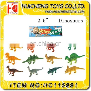 2.5 Inch 3D Dinosaur Wild World Animal Mini Dinosaur Toys Set for Kids thumbnail-3