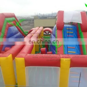 Customized Commercial Kids or Adults Amazing Inflatable Obstacle Course thumbnail-2