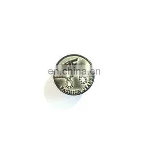Metal Buttons, With Custom Design, Rhinestone Buttons Embossed Button thumbnail-2