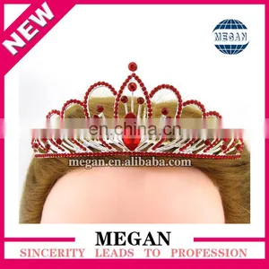 Fancy Bridal Wedding Tiaras Crown Rhinestone Hair Combs thumbnail-4