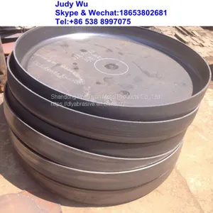 304 Stainless Steel Flat Flange Head Forged Boiler Part Bottom Cover thumbnail-1