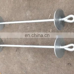 Screw Earth Ground Power Driven Hardware Line Fitting Anchor Post Helix Ground Anchor thumbnail-2