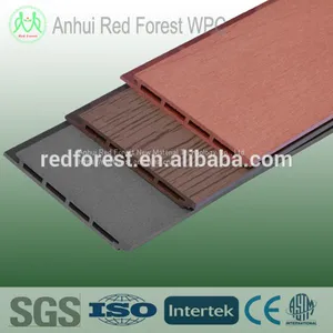 Decorative Wood Plastic Composite Exterior Wall Panel thumbnail-1