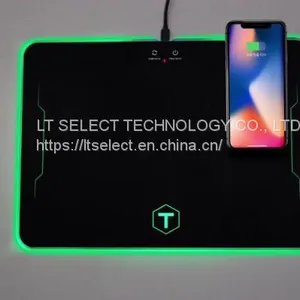Rgb Backlit Custom Mouse Pad With Wireless Charger Mousepad thumbnail-3