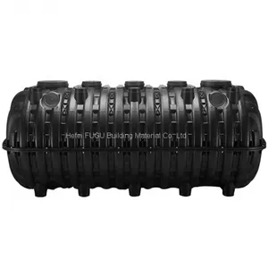 Three Chambers HDEP Bio Underground 0.6-2.5 CBM PE+PP Septic Tank for Water Treating System thumbnail-2