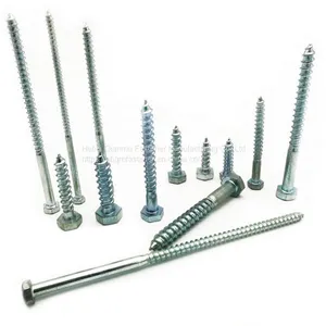 Hex Head Wood Screw DIN571 Zinc Plated Carbon Steel Wood Screw thumbnail-4