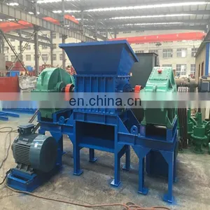 2-6t per Hour Capacity PP,PE Plastic Tyre Shredder Machine, Waste Tire Shredder for Sale thumbnail-1