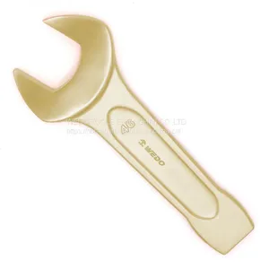 WEDO Non Sparking Aluminum Bronze DIN133 Striking Open End Wrench thumbnail-2