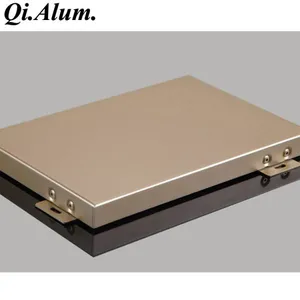 Exterior Building Wall Facade Anti-static Aluminum Solid Panel thumbnail-2