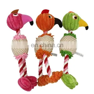 Interactive Wholesale Birds Shape Pet Toys Chew Squeak Toy Dog Plush thumbnail-1