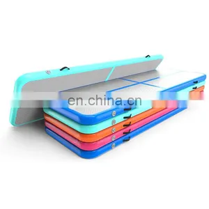 Facoty Cheap 6m 20cm Gym Fitness Equipment Inflatable Air Track Tumbling Gymnastics Mat 6mx2m thumbnail-2