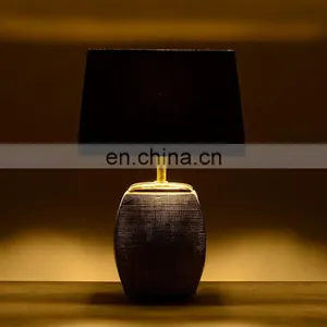 New Design Ceramic Material LED Table Lamp for Indoor Room thumbnail-2