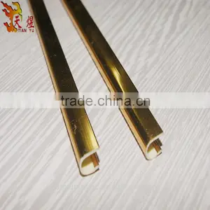 Photo Frame Decorative Pvc Golden Shiny Strip/strip of Pvc Frame thumbnail-5
