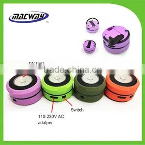 Camping Lantern With Phone Charger /Hand Crank Dynamo Lantern USB Rechargeable /Mini Collapsible LED Lantern thumbnail-1
