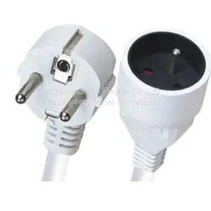 VDE Schuko Power Cord Euro Right Angle Plug Jt003 AC Power Cord thumbnail-2