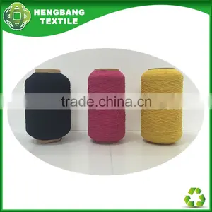 Recycled Cheap Color Cotton Elastic for Socks Yarn Export HB278 From China thumbnail-4