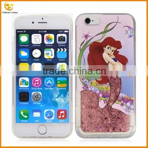 Mermaid Printed Custom Liquid Case for Iphone 6 6s thumbnail-2