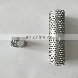 Stainless Steel Round Hole Filter Tube thumbnail-5