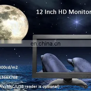 Hot Sell 12 15 17 Inch POS System Using CE / KC Certificated Pos Stand Tough Screen Monitor for pc Computer thumbnail-2