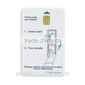 High Quality Full Color Original Smart Chip Card for Hotel thumbnail-1